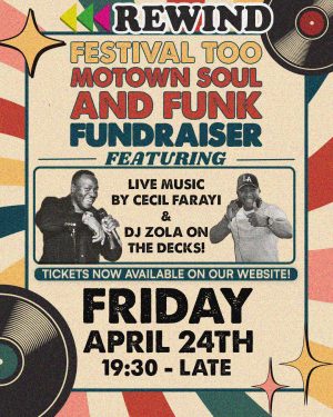 Festival Too Motown Soul & Funk Fundraiser